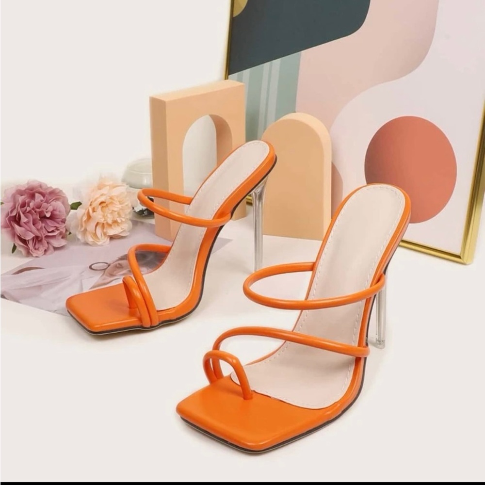 Toe Loop Strap Stilettos
